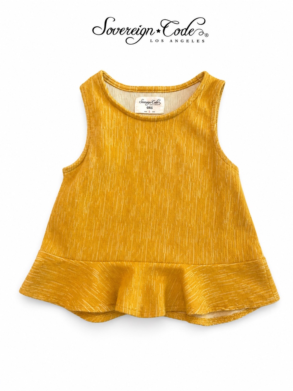 Sovereign Code Peplum Girls Top